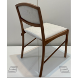 cadeira de fibra sintética para mesa Mansões Santo Antônio